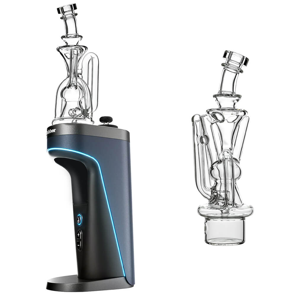 Calibear Glass Vertical Recycler Glass Attachment For Dr. Dabber Switch 2