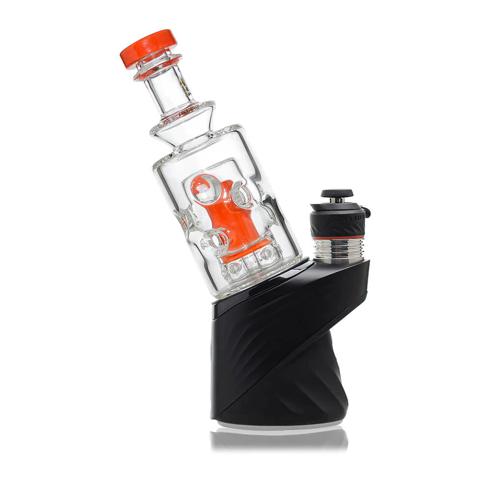 Calibear Glass Straight Swiss Glass Attachment with Opal for Puffco Peak OG & Pro