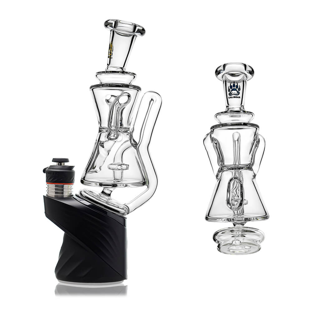 Calibear Glass Gilly Recycler Glass Attachment for Puffco Peak OG & Pro