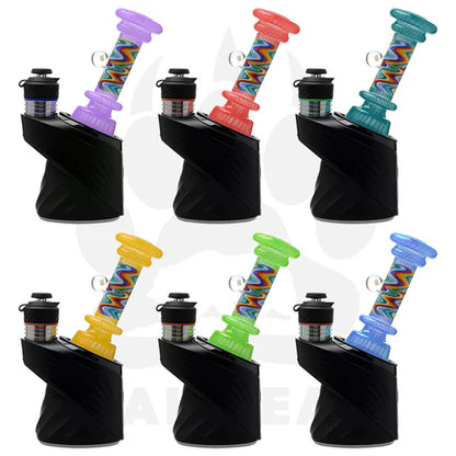 Calibear Glass Compatible Colorful Swirl Glass Accessories for Puffco Peak OG & Pro