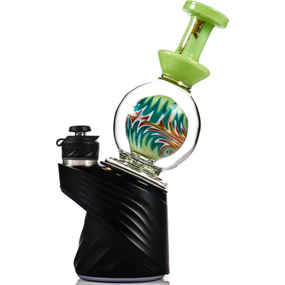 MK100 Glass Wigwag Sphere Puffco Glass Attachment