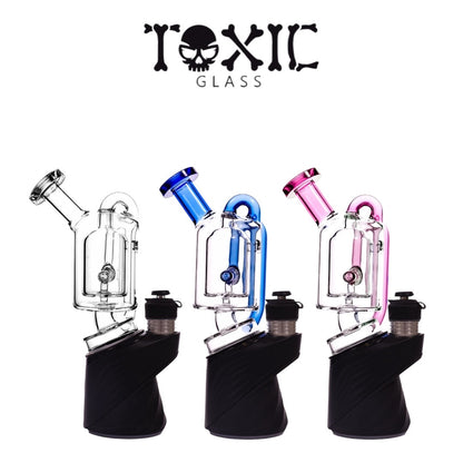 Toxic Glass Loop Recycler Puffco Attachment