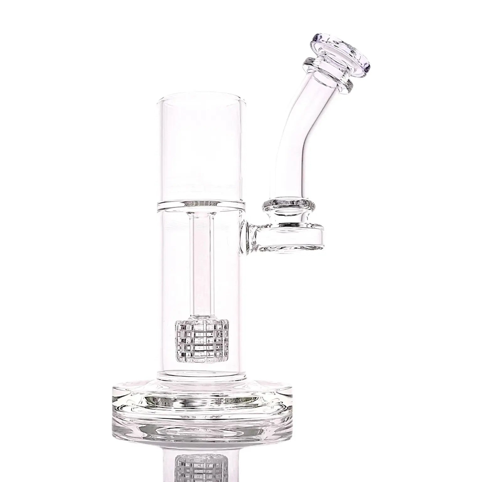 IRIDESCENT GLASS: MATRIX BUBBLER PUFFCO PROXY ATTACHMENT
