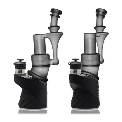 IRIDESCENT GLASS MINI RBR BLACK LE PUFFCO PEAK ATTACHMENT