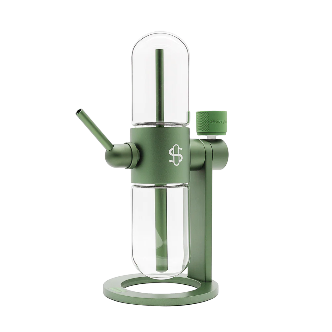 Stündenglass Gravity Infuser - Olive Green | 360° Gravity Hookah