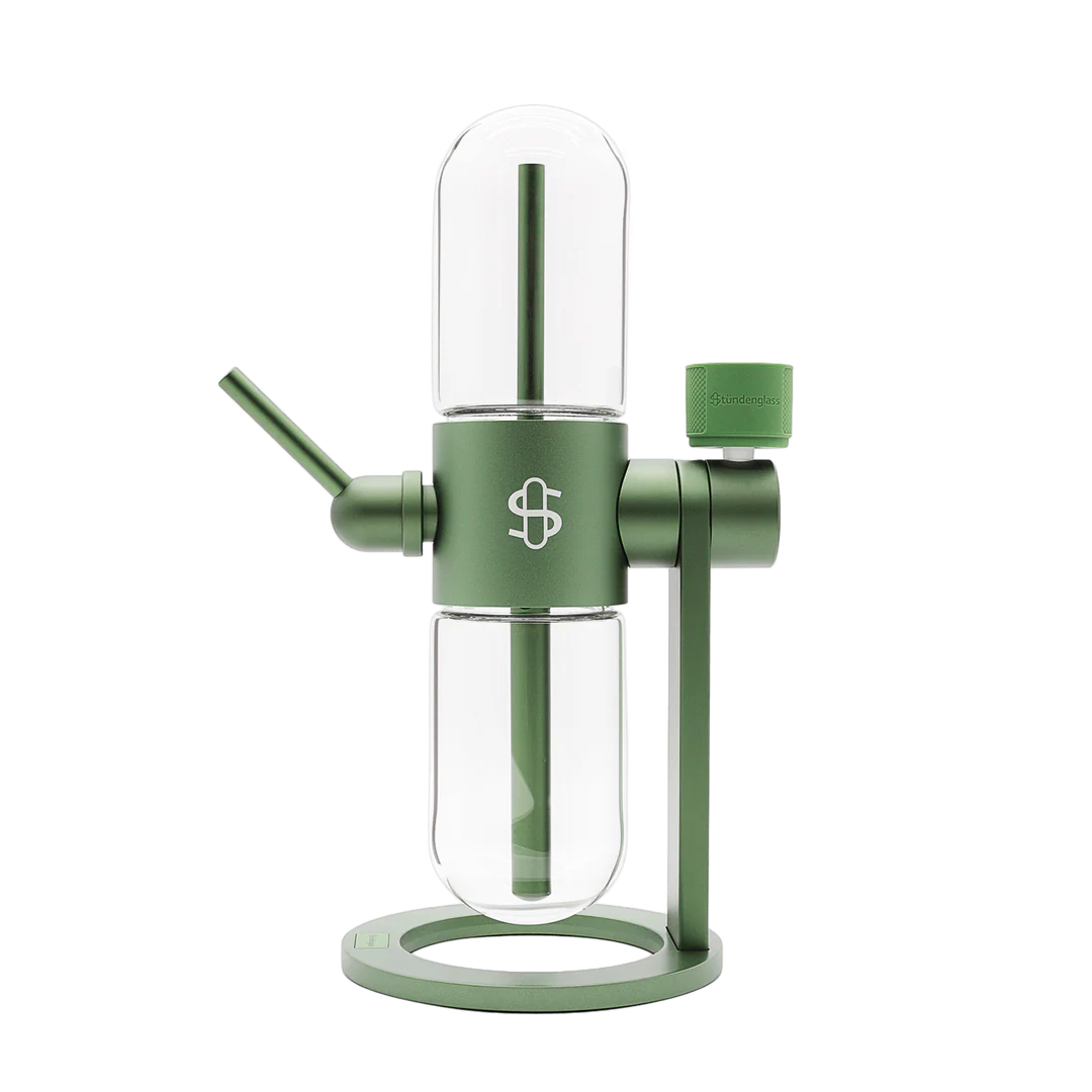 Stündenglass Gravity Infuser - Olive Green | 360° Gravity Hookah