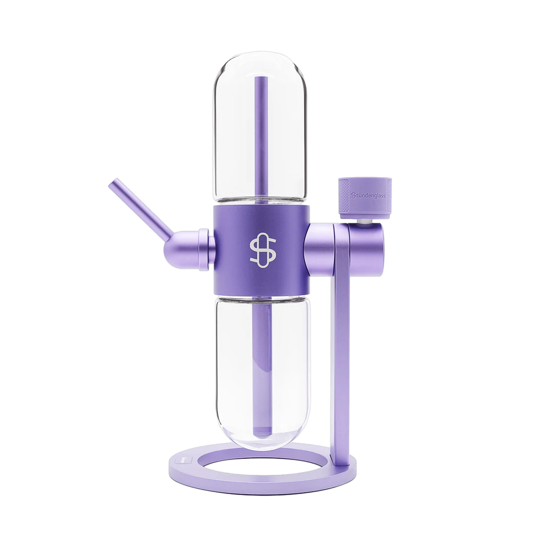 Stündenglass Gravity Infuser - Violet Purple | 360° Gravity Hookah