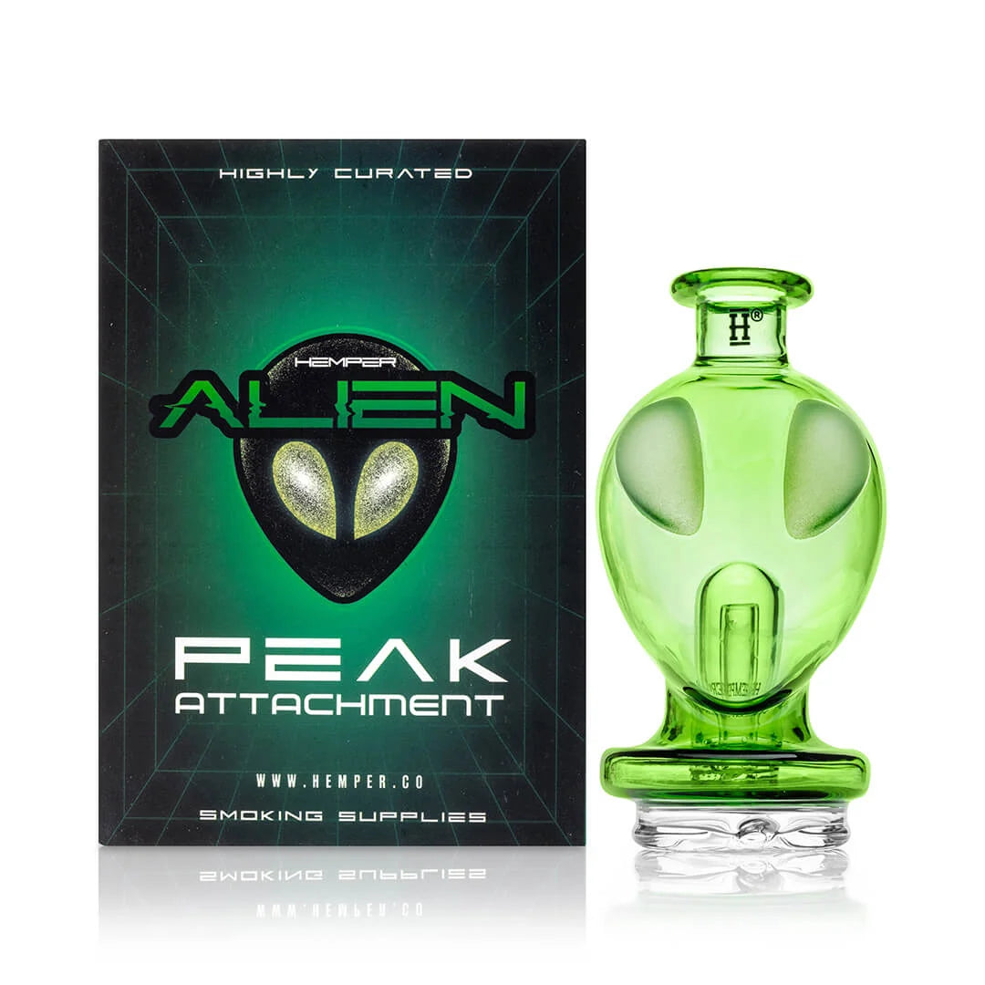 HEMPER - Alien Puffco Peak Top
